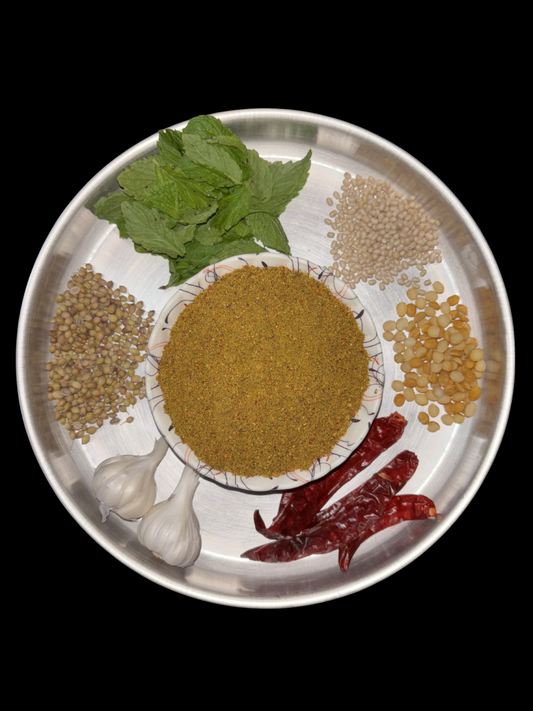 Pudina Karam Podi (Mint Spice Powder)