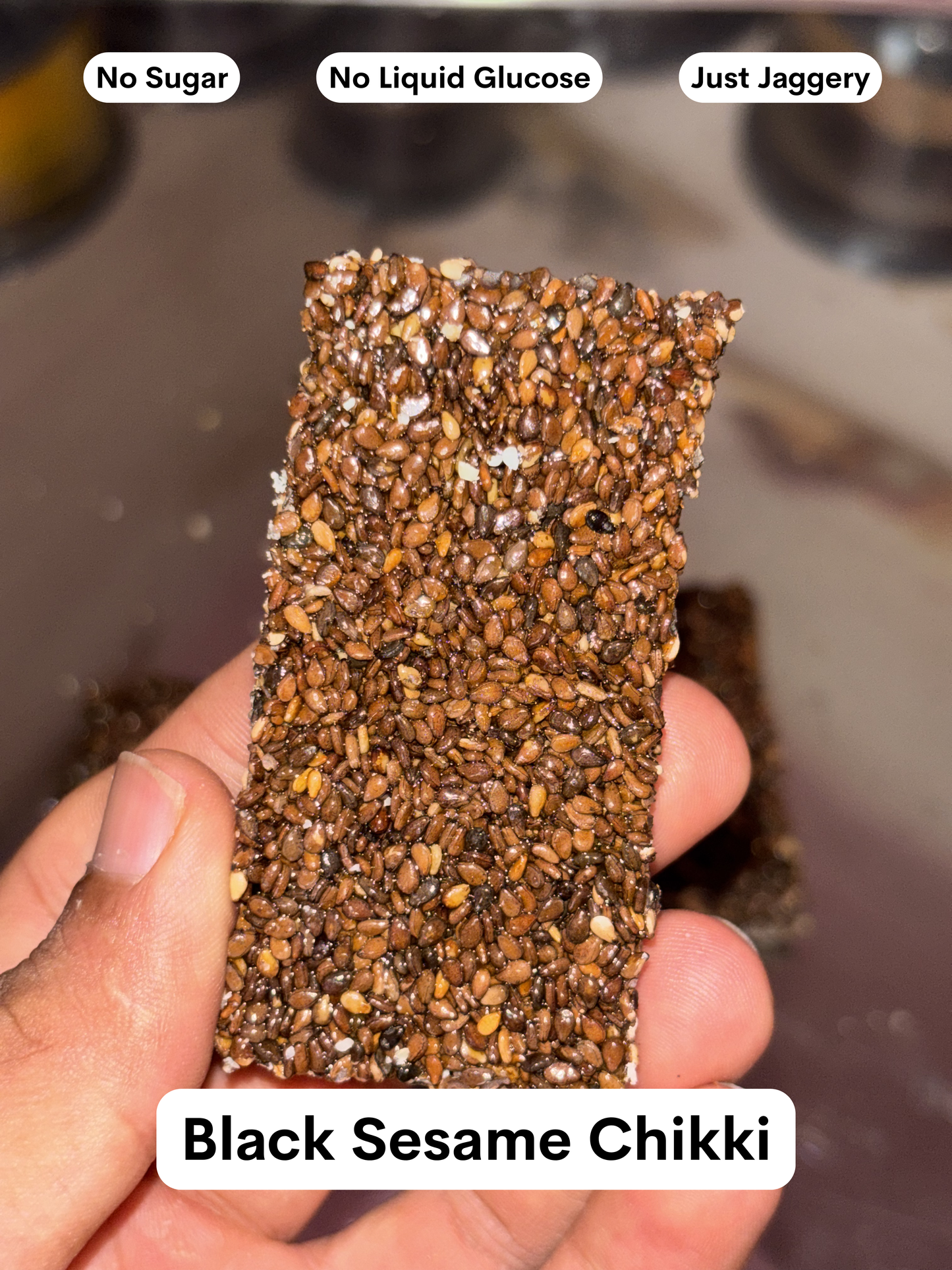 Black Sesame Chikki