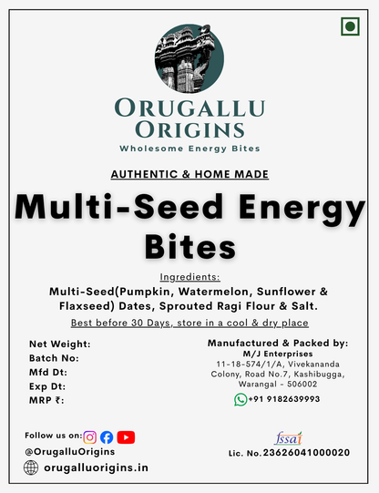 Multi-Seed Energy Bites