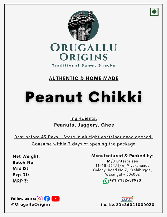Peanut Chikki