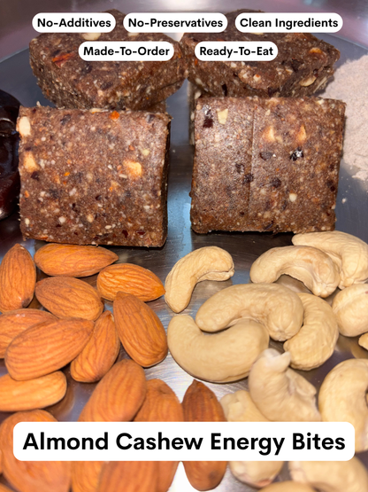 Almond Cashew Energy Bites