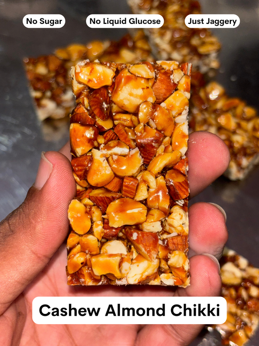 Cashew Almond Chikki