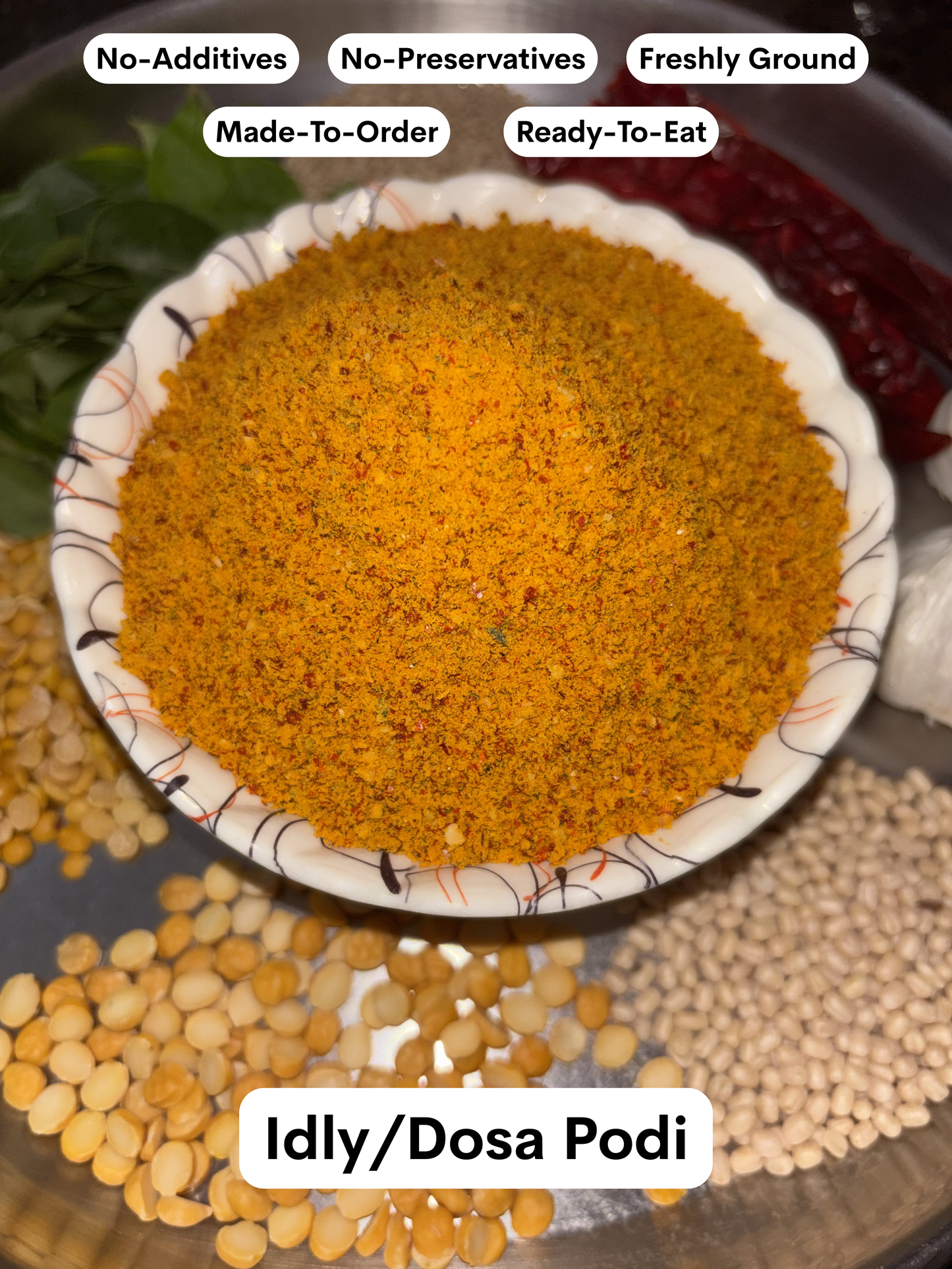 Idly/Dosa Karam Podi (Gun Powder)