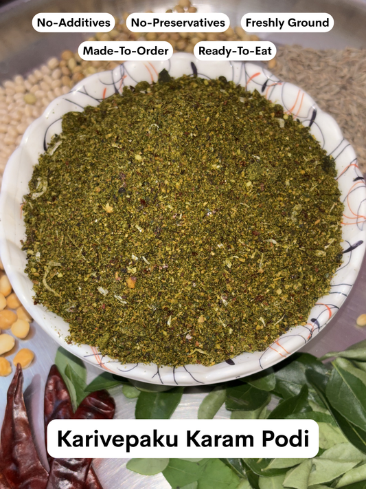 Karivepaku Karam Podi