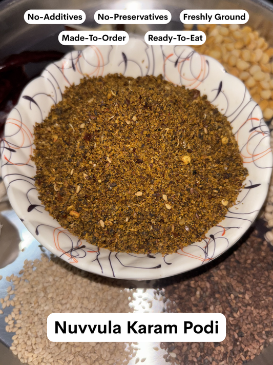 Nuvvula Karam Podi (Sesame Spice Powder)