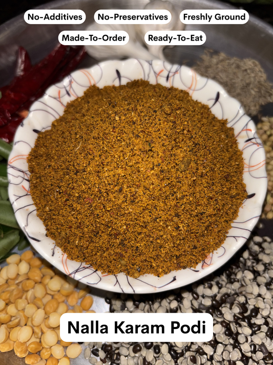 Nalla Karam Podi (Black Spice Powder)
