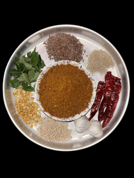 Avise Ginjala Karam Podi (FlaxSeed Spice Powder)